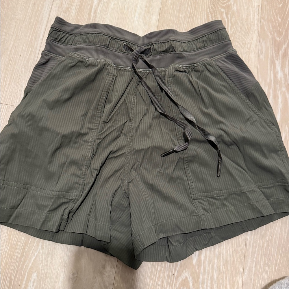 lululemon athletica Olive Green Athletic Shorts